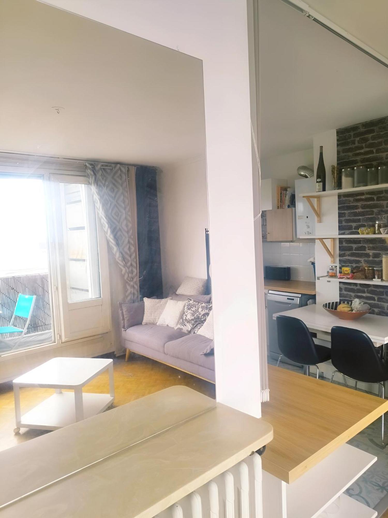 Charmant Appartement Lumineux - Dernier Etage Avec Balcon - Proche Centre-Ville 南特 外观 照片